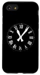 iPhone SE (2020) / 7 / 8 Clock Ticking Hour Vintage in White Color Case