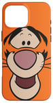 Coque pour iPhone 16 Pro Max Disney Winnie l'ourson Tigrou Orange vif