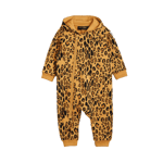 Mini Rodini Basic Leopard Onesie Beige