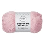 Cotton 8/4 Garn 100 g Recycled Dusty Pink A084 Adlibris