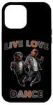 Coque pour iPhone 12 Pro Max Live Love Dance Rottweiler Style Hip Hop