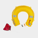 Plastimo Självuppblåsande hästskoboj /hästskolivboj Inflatable Horseshoe Buoy, 150N, manuell, gul behållare