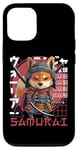 Coque pour iPhone 12/12 Pro Samouraï japonais Guerrier Ukiyo Shiba Inu Sensei Samouraï