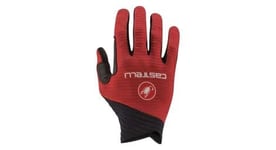 Gants longs castelli cw 6 1 unlimited rouge