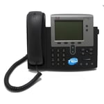 Cisco 7942 IP Phone Téléphone Poe Cp-7942g Entreprise Bureau A Cornet Voip _