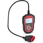 MSW - Outil de diagnostic obd2 25 v lcd Lampe Codes défaut /vin /id /cvn /pcm /ecu