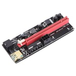 60Cm 16A Alimentation Ver009S Pci-E Carte Riser Pcie 1X à 16X Usb 3.0 Câble de DonnéEs Bitcoin Mining