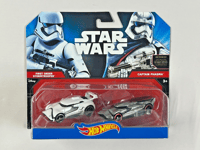 Star Wars Hot Wheels Characters First Order Stormtrooper Captain Phasma - New