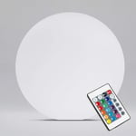 Boule LED rechargeable multicolore 50cm   Oviala