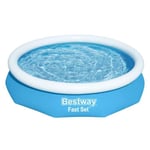 Piscine gonflable - Bestway - Fast Set 305x66 cm - 3 200 L - Bleu