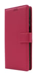 New Standcase Wallet Motorola Moto E32s (Hotpink)