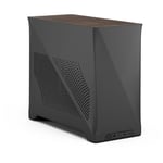 PC-fodral - FRACTAL DESIGN - Era 2 Charcoal - m-ITX, 2 120 mm fläktar, USB3.1 Typ C, PCIe 4.0 riser-kort