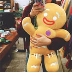 12'' Shrek Gingerbread Man Plush Toys Doll Soft Stuffed Cushion Pillow Kid Gift