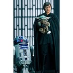 Iron Studios Luke Skywalker, R2D2 And Grogu The Mandalorian Legacy Replica 1/4 Collectible Statue (54cm)