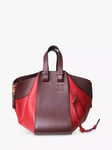 Pre-loved LOEWE Compact Hammock Top Handle Bag, Red