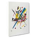 Small Worlds I By Wassily Kandinsky Canvas Print for Living Room Bedroom Home Office Décor, Wall Art Picture Ready to Hang, 30 x 20 Inch (76 x 50 cm)