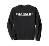 Cute Rice Design For Men Women White Food Cooker Rice Lover Sweatshirt