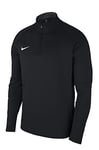 Nike Men Dry Academy 18 Drill Long Sleeve Top - Black/Anthracite/White, X-Large