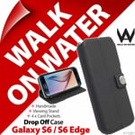 Walk On Water Drop Off Flip Stand Folio Case for Samsung Galaxy S6 / S6 Edge