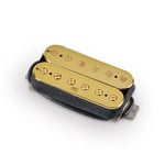 MEC Modern Humbucker Guitar Pickup Bridge, Open Bobbin - Gold