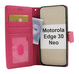 New Standcase Wallet Motorola Edge 30 Neo 5G (Hotpink)