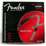 Fender® »SUPER 8250M NICKEL PLATED STEEL TAPERWOUND 4-STRING BASS« Cordes pour Basse - 040/110TW