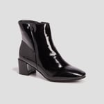 MOSQUITOS - bottines vernies noir femme