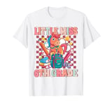 Little Miss Sixth 6th Grade Back To School Horse Girls Kids T-Shirt