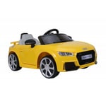 Audi - tt rs Voiture Electrique Enfant (2x25W) 103x62x44 cm - Marche av/ar, Phares, Musique, Ceinture et Télécommande parentale