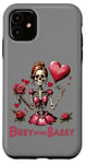 Coque pour iPhone 11 Occupé à être impertinent - Queen Sassy Design - Sassy Crazy Babe