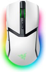 Cobra Pro - Souris De Jeu Sans Fil Avec Rgb - Optical Focus Pro Sensor Avec 30K Dpi (10 Boutons Personnalisables, Hyperspeed Polling 8K Hz, Bluetooth, Illumination Avec 11 Zones) Blanc