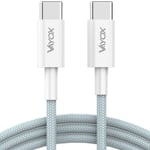 USB-C - USB-C 65W 3A 1m 1m premium-johto VA0105 Vayox