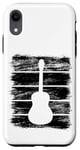 Coque pour iPhone XR Guitare Esquisse Instrument de musique pour guitaristes