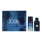 Antonio Banderas Mens The Icon Eau de Toilette 100ml + Deodorant Spray Gift Set - One Size