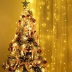 Curtain Lights 300 LED Curtain Lights 3M*3M 8 Lighting Modes Waterproof IP44 Outdoor and Indoor, Decoration for Christma