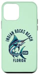 Coque pour iPhone 12 mini Indian Rocks Beach Floride USA Fishing Design