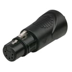 XLR 5-pin Fe > RJ45 Fe