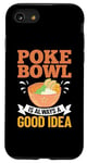 Coque pour iPhone SE (2020) / 7 / 8 Poke Bowl Recette de poisson hawaïen