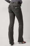 True Religion - Jeans Becca MR Bootcut Flap - Grå