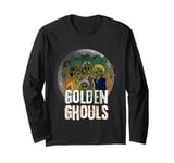 Halloween Vintage The Golden Ghouls For Kid Men Women Gift Long Sleeve T-Shirt