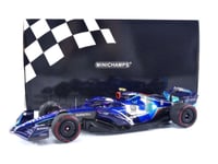 MINICHAMPS 1/18 - WILLIAMS FW44 - GP BAHREIN 2022 (N. LATIFI ) 117220106