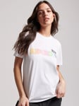 Superdry Vintage Retro Rainbow T-Shirt