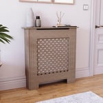 Vida Designs Oxford Radiator Cover Traditional Unfinished Unpainted MDF Cabinet Grill, Small (H: 82 / W: 78 / D: 19 cm)