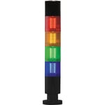 Colonnes lumineuses pré-configurées à LED Feu Fixe, Rouge / Vert / Ambre / Bleu avec Buzzer, 24 V ( Prix pour 1 )