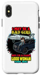 iPhone X/XS I May Be A Bad Girl But I'm A Damn Good Woman Melanin Queen Case