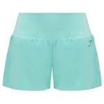 Gymshark Speed Womens Turquoise Shorts - Size X-Small