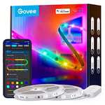 Govee RGBIC Alexa LED Strip Light, 20m Smart WiFi App Control, Alexa and Google Assistant Compatible, Music Sync LED Lights for Bedroom, Living Room