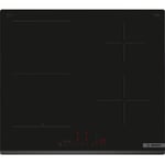 Bosch - Table induction 60cm SER6 - PVS63KHC1E Noir - 4-foyers - Home Connect - L592xP522 mm