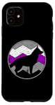 Coque pour iPhone 11 Drapeau asexué LGBT vintage LGBTQ Ace Asexuality Gay Pride