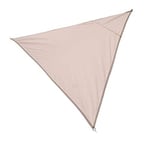 SUNNYDAYS Voile D'OMBRAGE Beige 3,6X3,6X3,6MTR en Polyester 160GR/M2